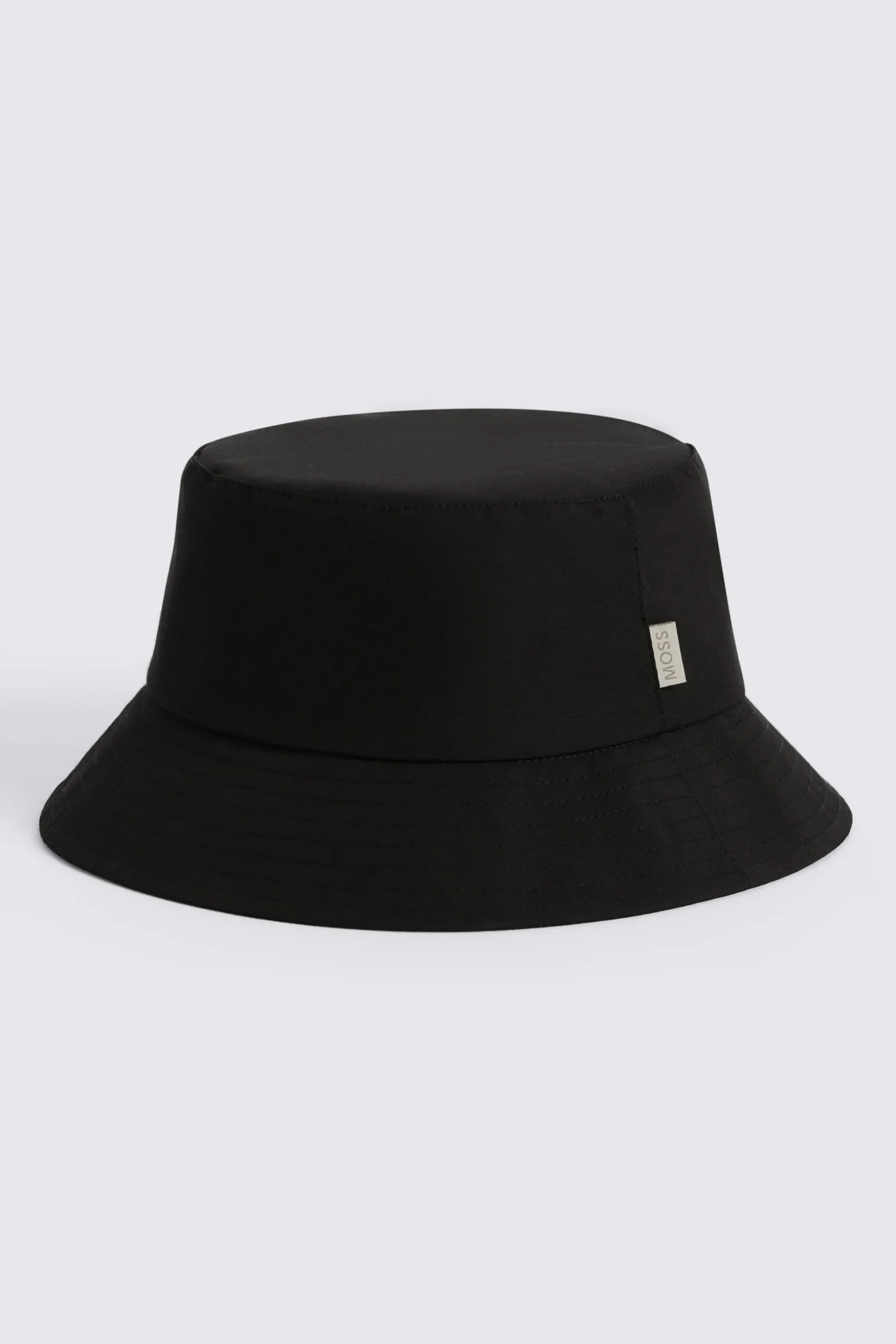 Water Repellent Black Bucket Hat