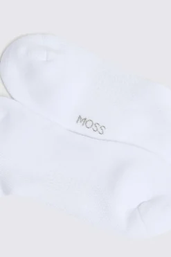White Half Ankle Socks