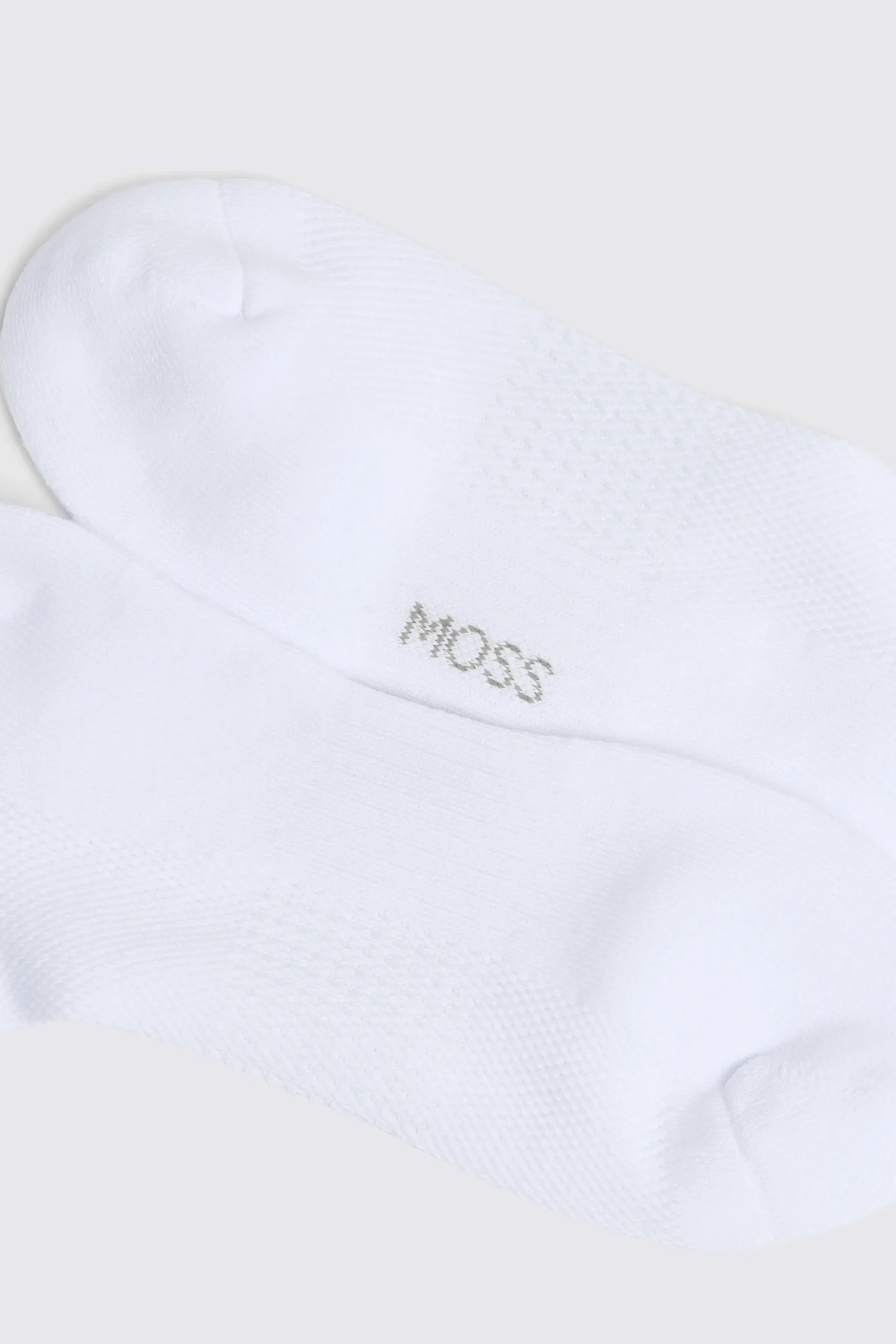 White Half Ankle Socks