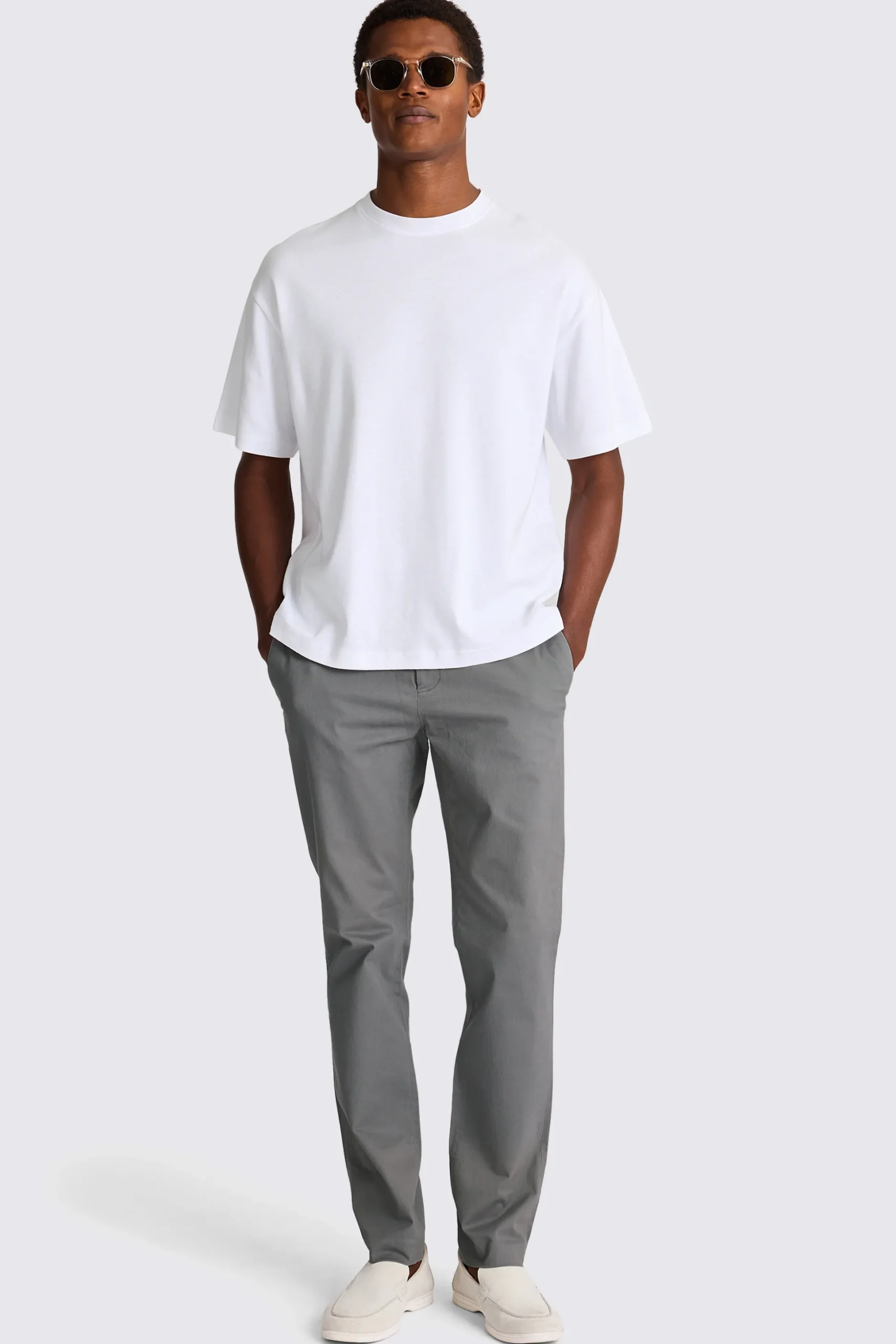 White Heavy Weight Crew-Neck T-Shirt