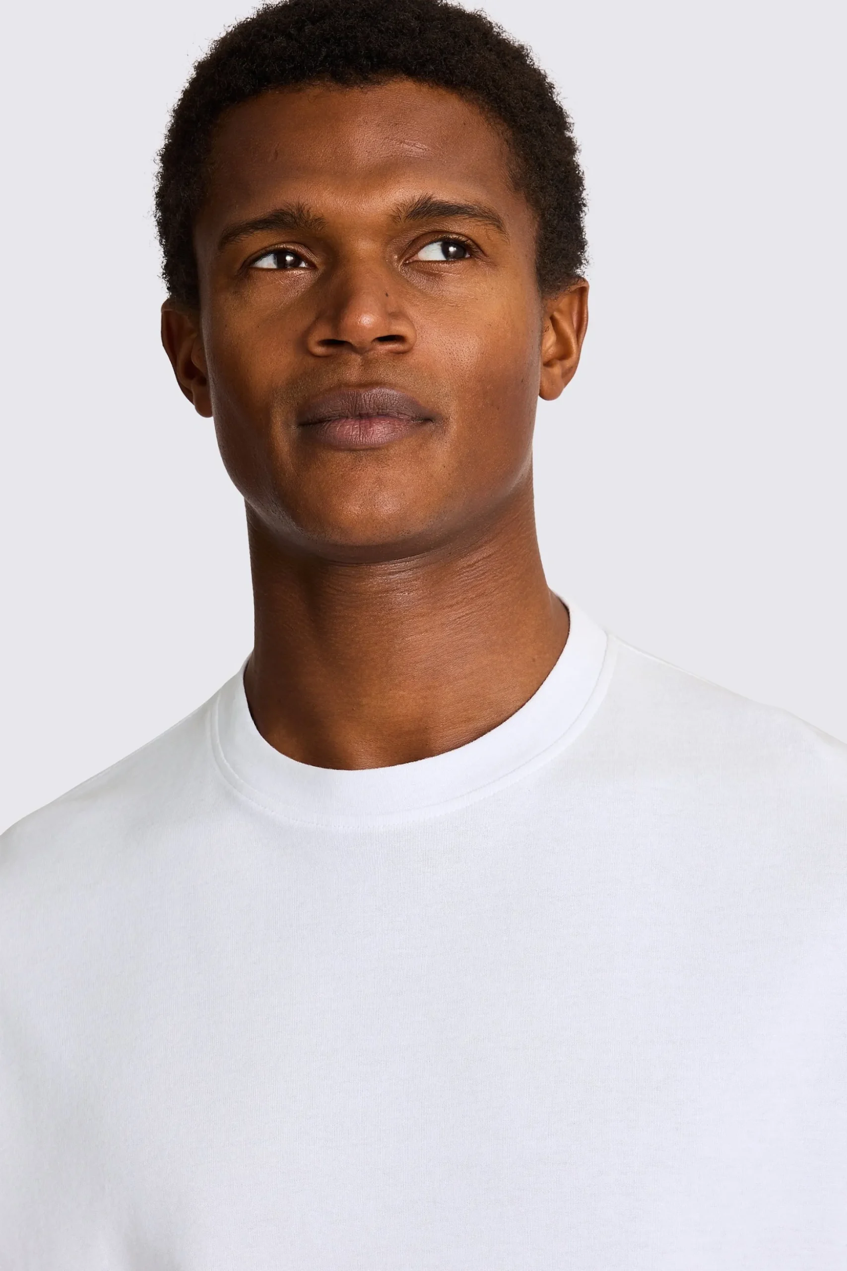 White Heavy Weight Crew-Neck T-Shirt