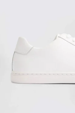 White Leather Trainers