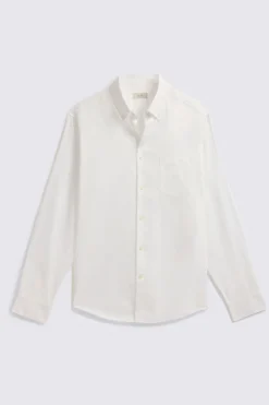 White Lightweight Oxford Shirt