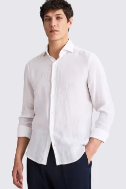White Linen Shirt