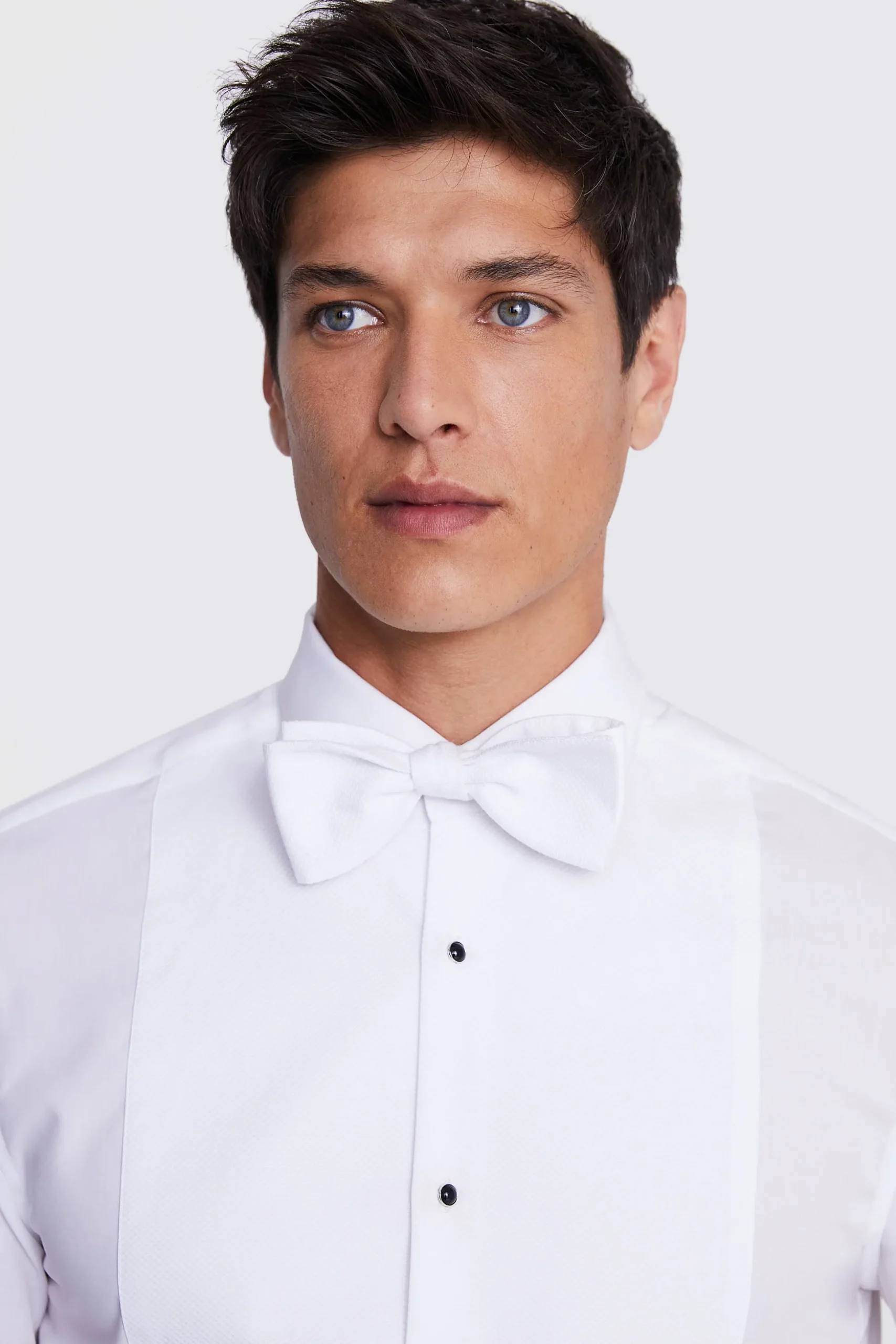 White Marcella Self-Tie Bow Tie