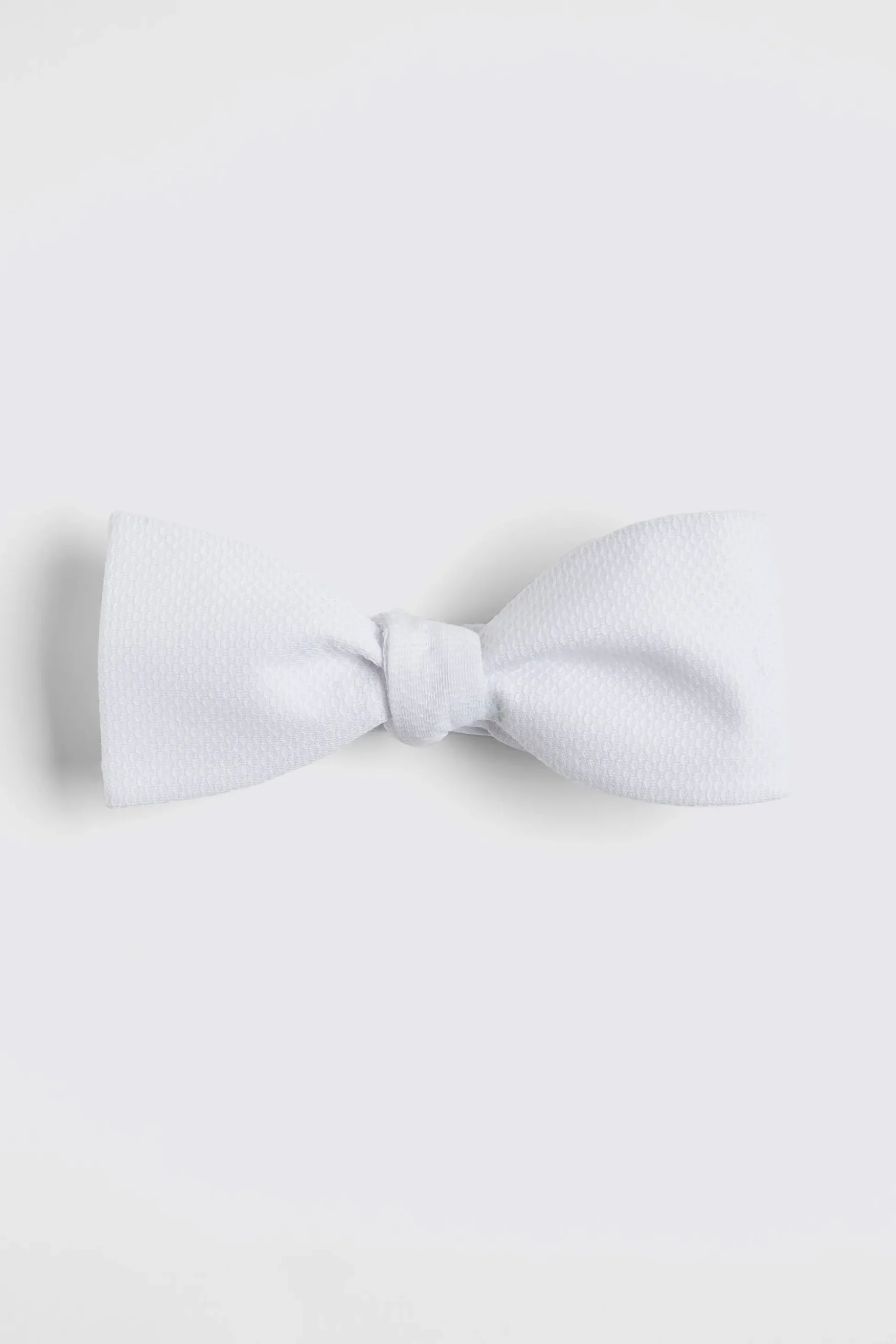 White Marcella Self-Tie Bow Tie