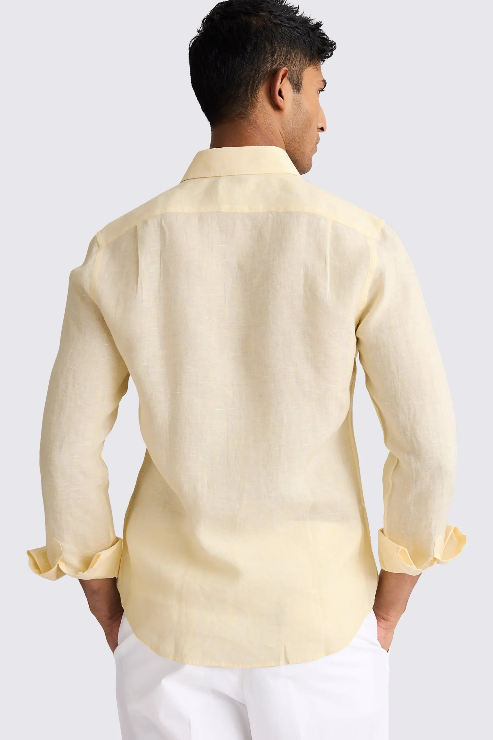 Yellow Linen Shirt