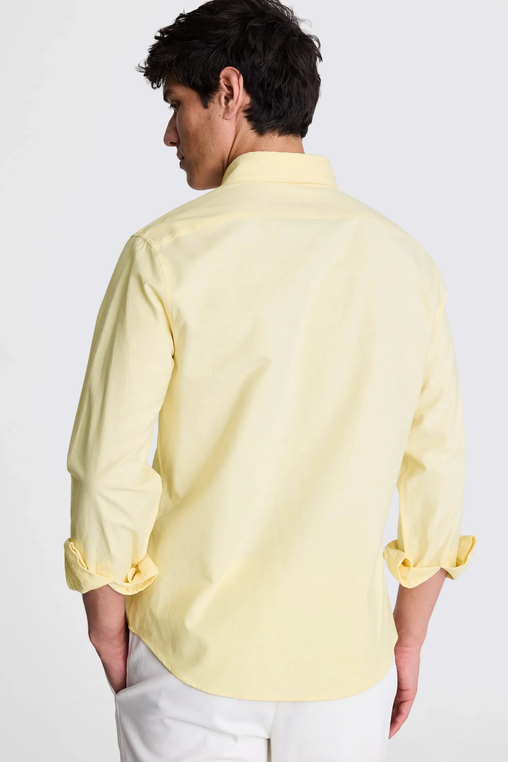 Yellow Washed Oxford Shirt