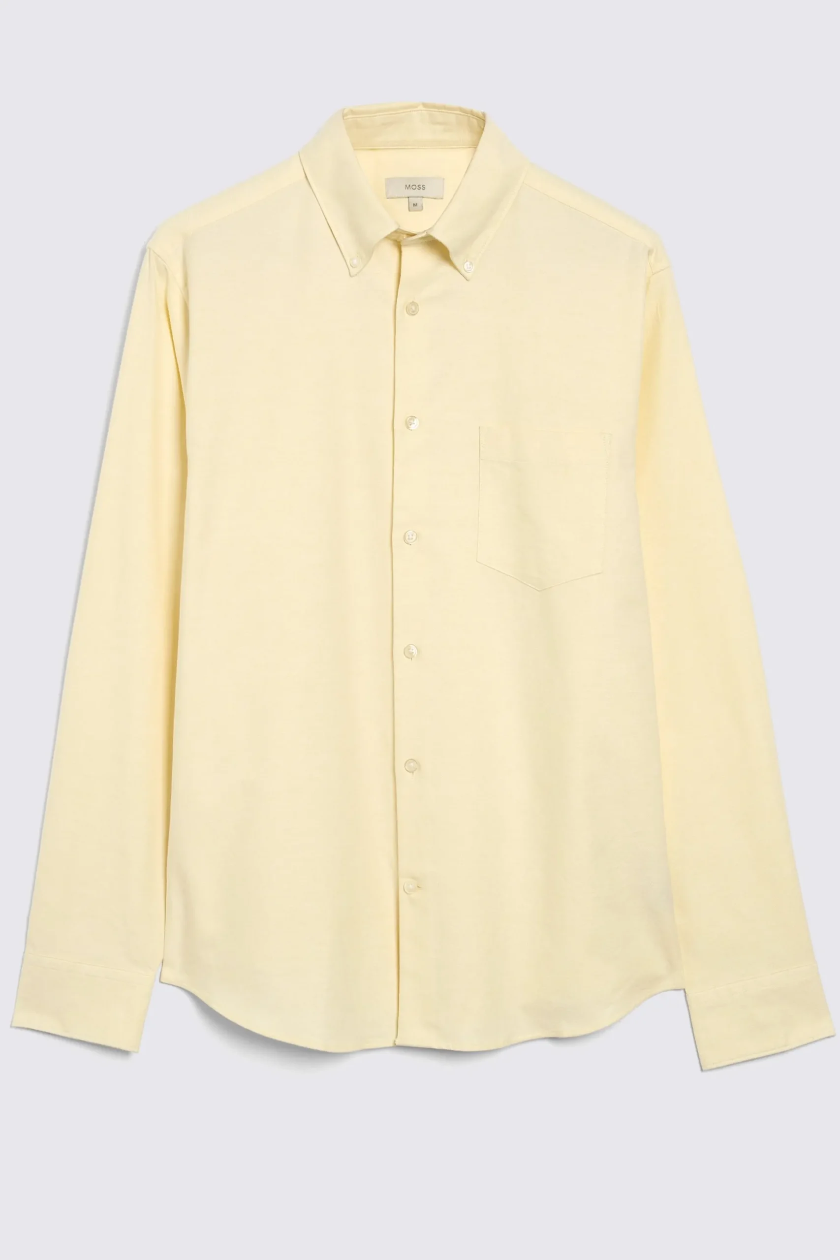 Yellow Washed Oxford Shirt