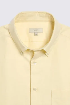 Yellow Washed Oxford Shirt